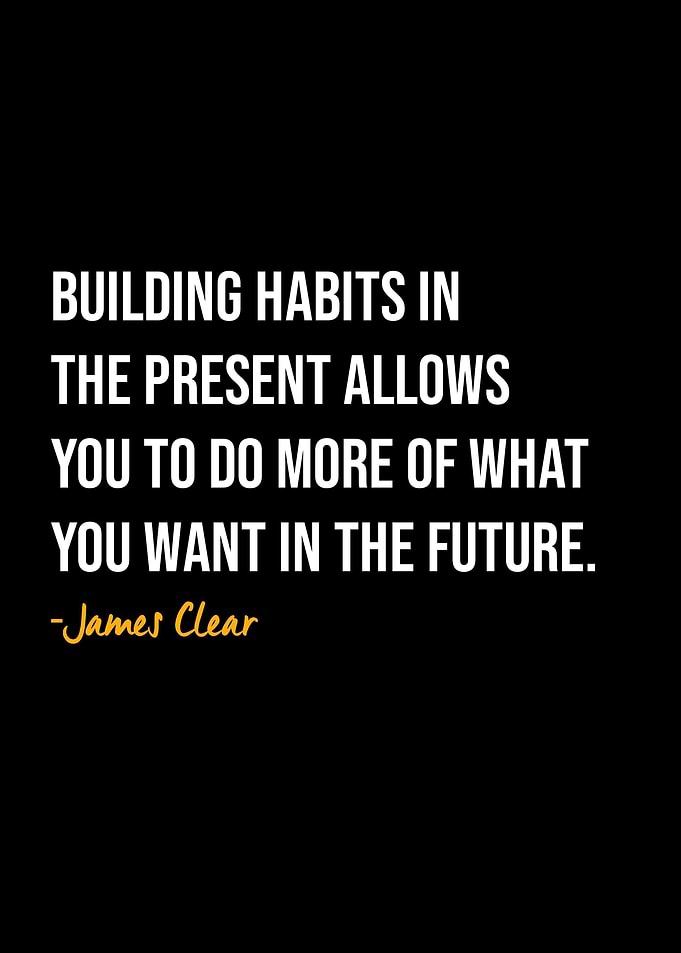 James Clear Quote