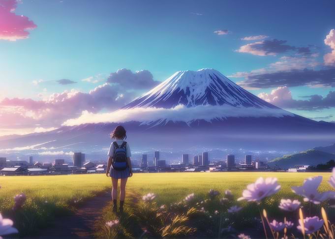Fall At Mount Fuji
