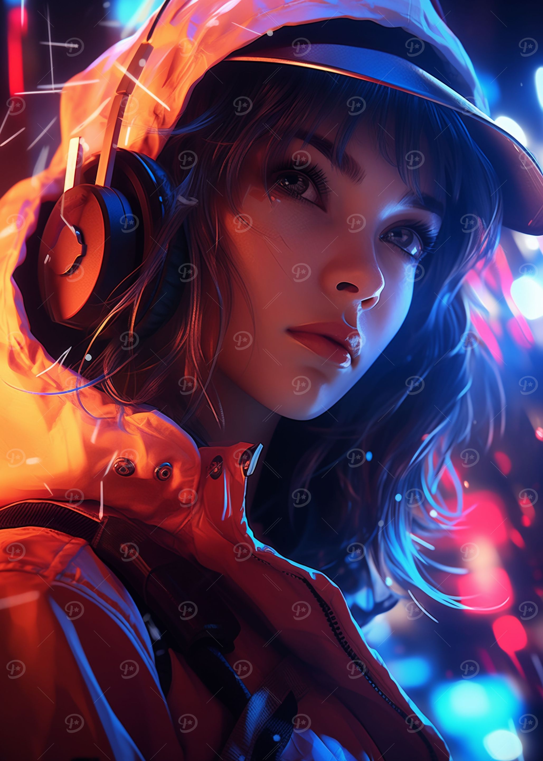Mysterious Sexy Anime Girl
