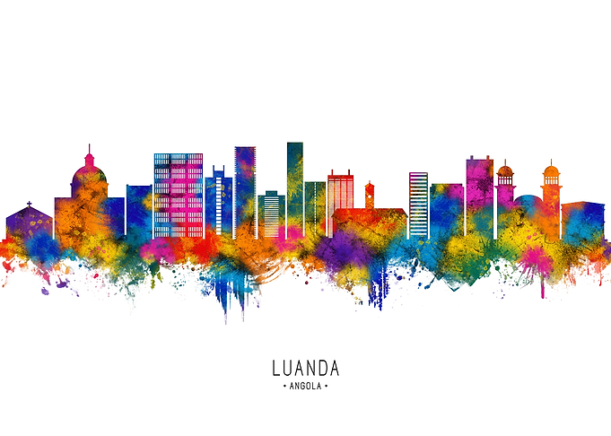 Luanda Angola Skyline