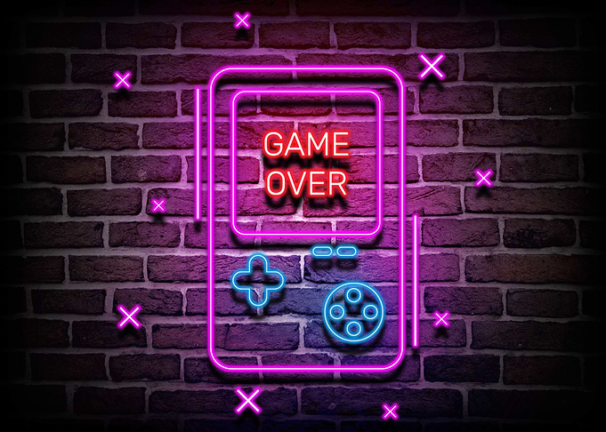 Game Over Neon