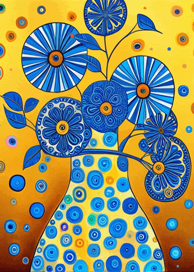 Cute Abstract Flowers