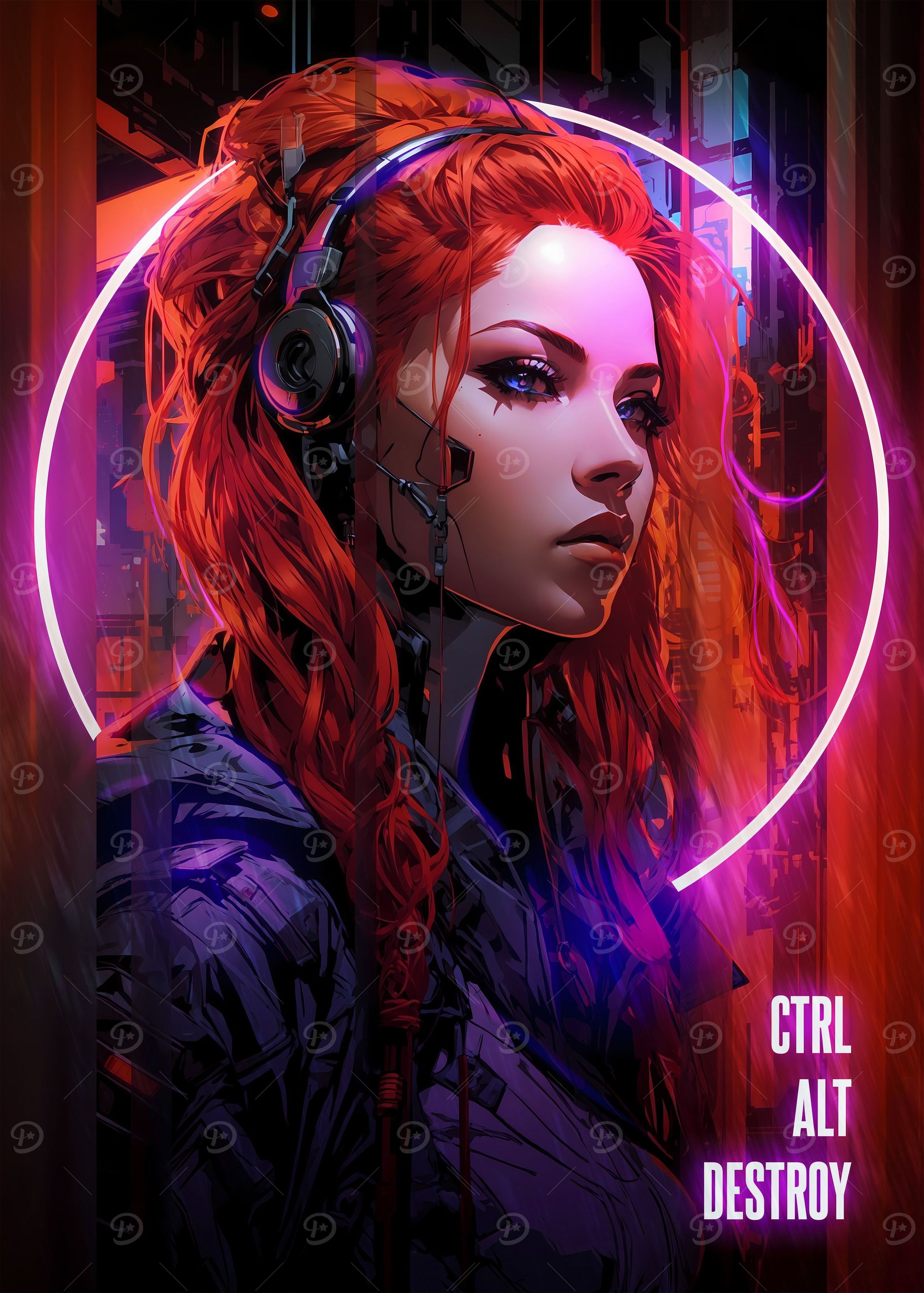 Ctrl Alt Destroy Cyberpunk