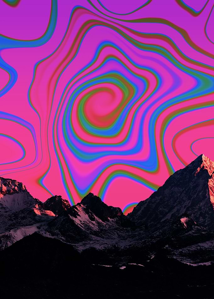 Trippy Psychedelic Sky