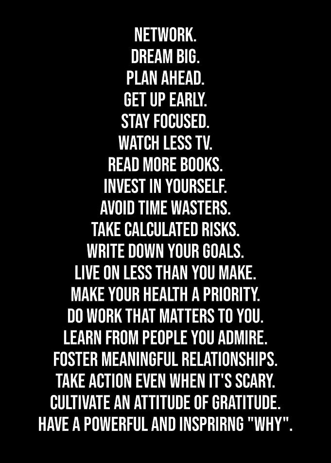 Inspirational motivational