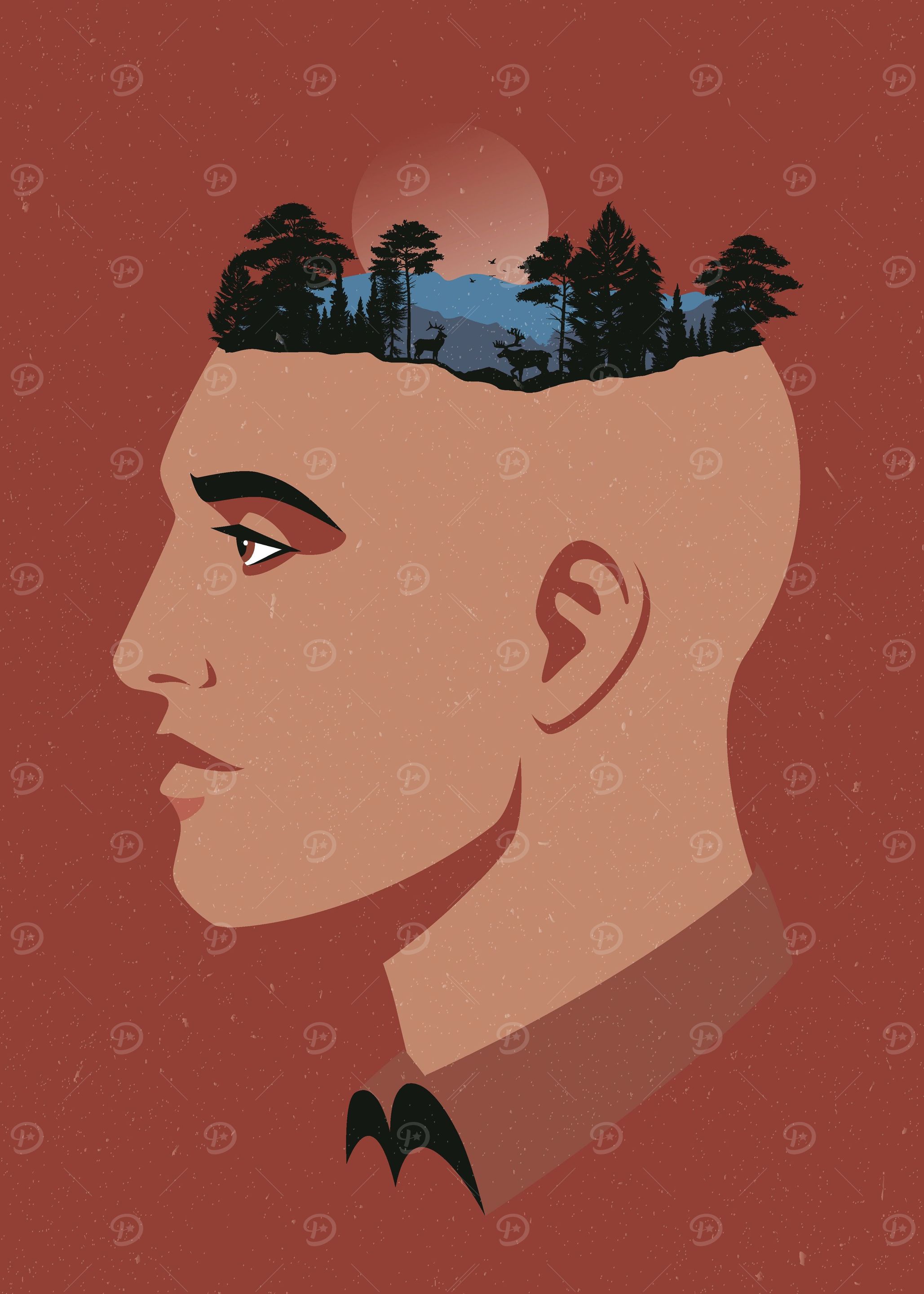 forest head
