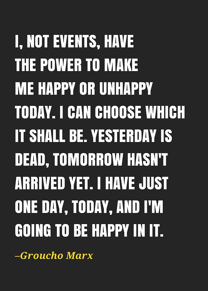 Groucho Marx quote