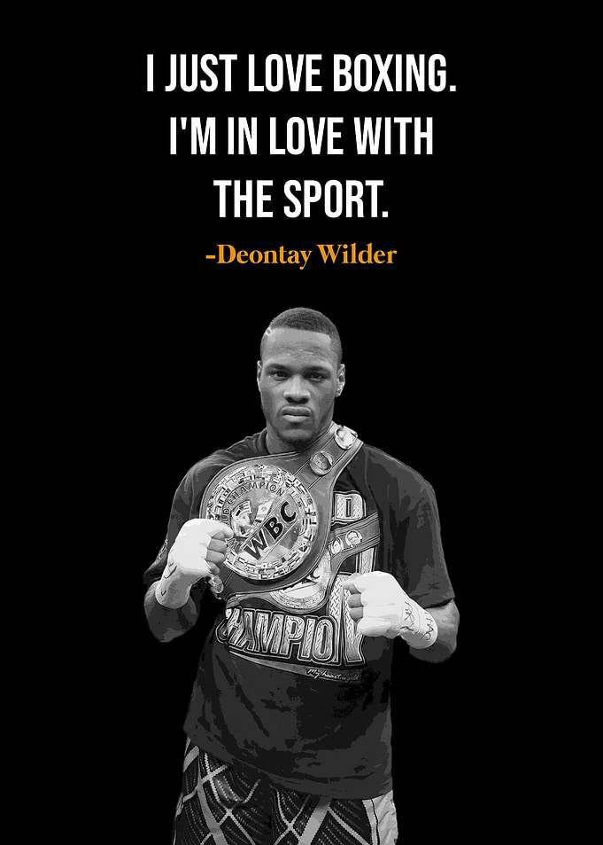 Deontay Wilder quotes