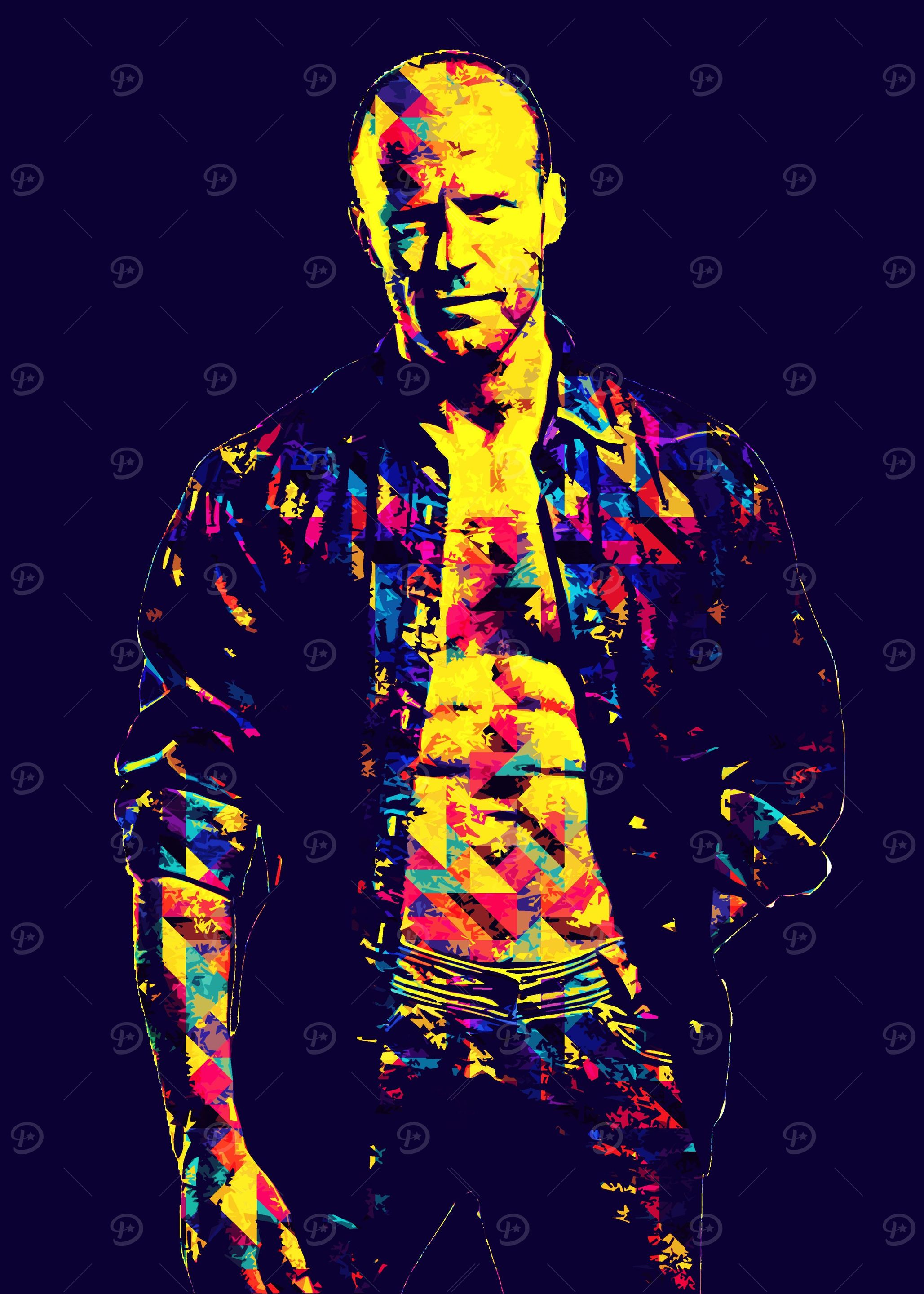 Jason Statham Portrait