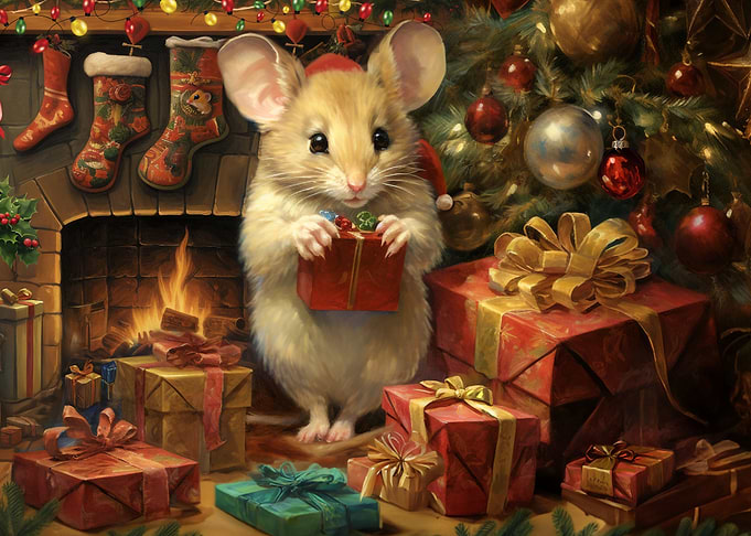 Christmas Mouse
