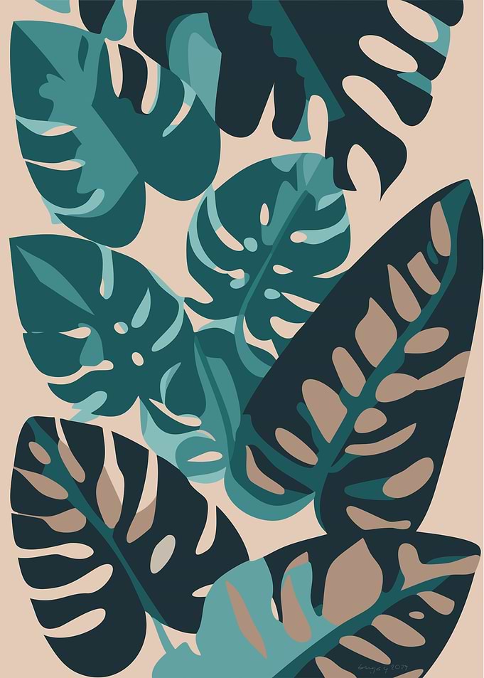 Monstera Leaves