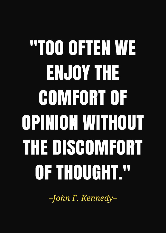 John F Kennedy quote