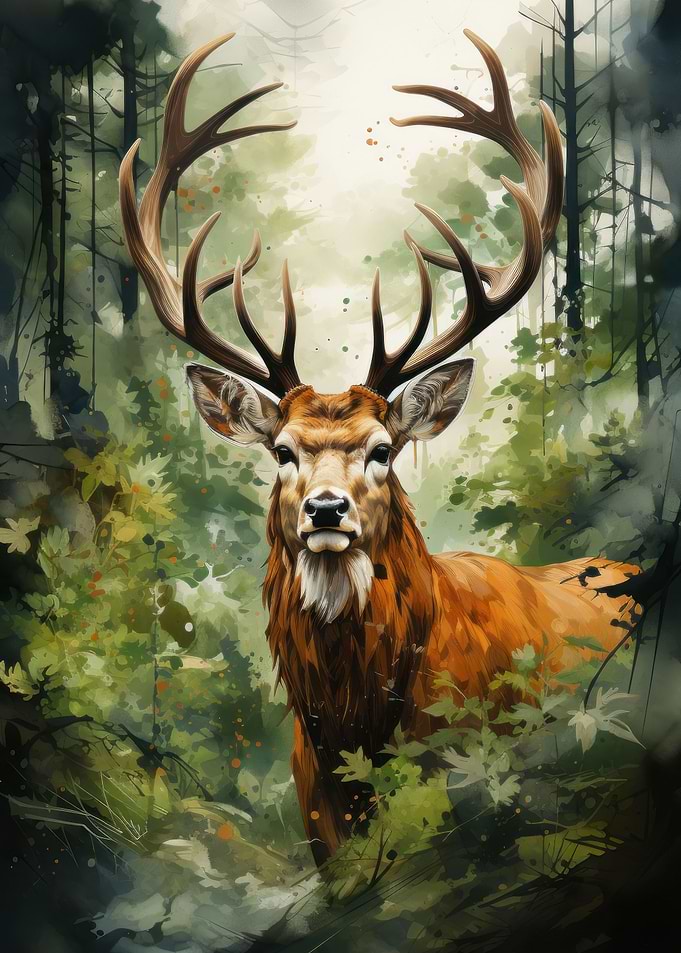 Deer portrait