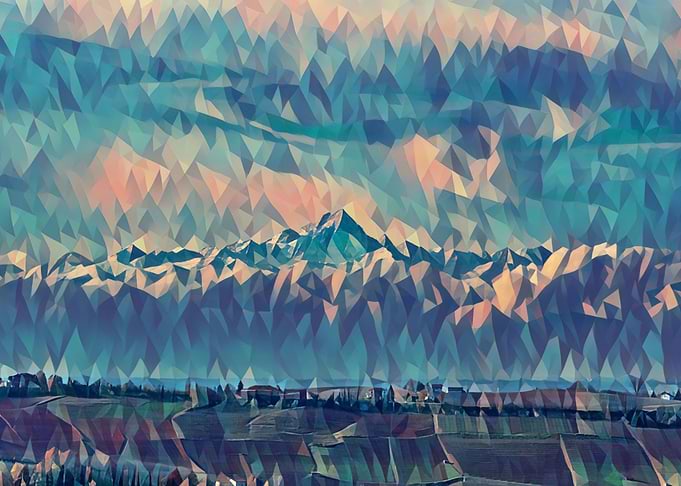 Monviso mountain