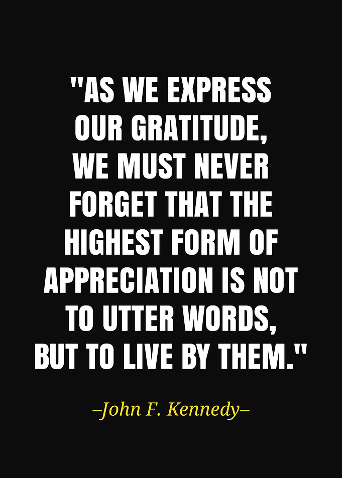 John F Kennedy quote