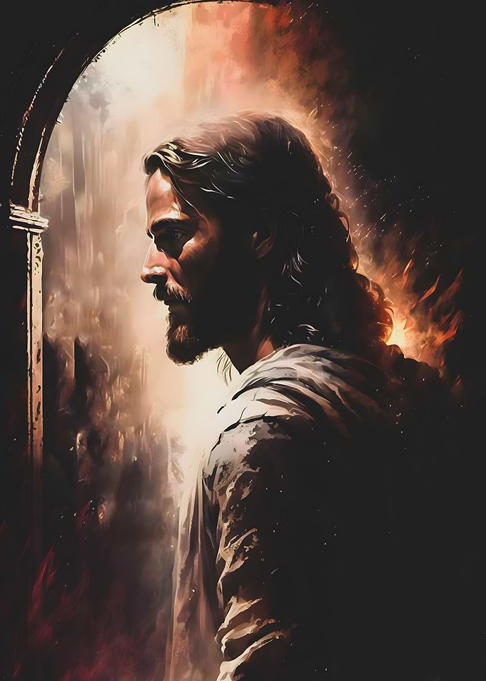 portrait of Jesus