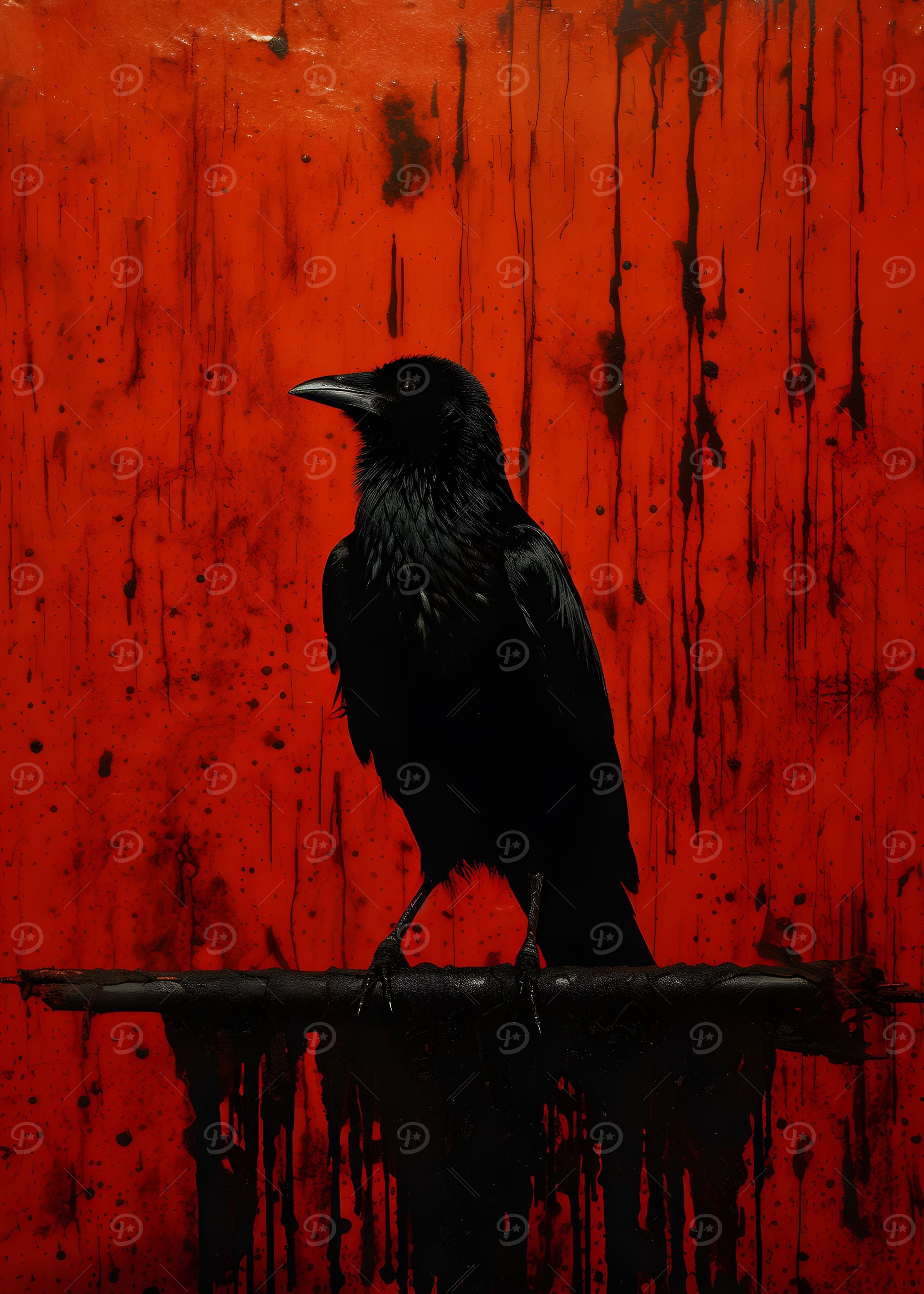Abstract Raven
