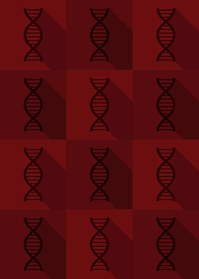 DNA Science Icons Pop Art