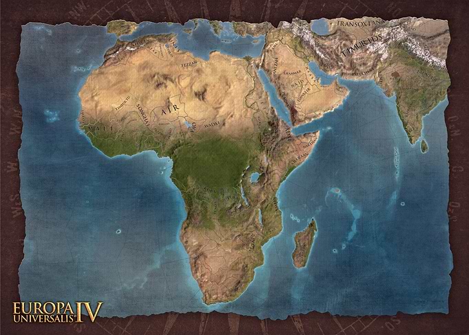 Africa Brown Terrain