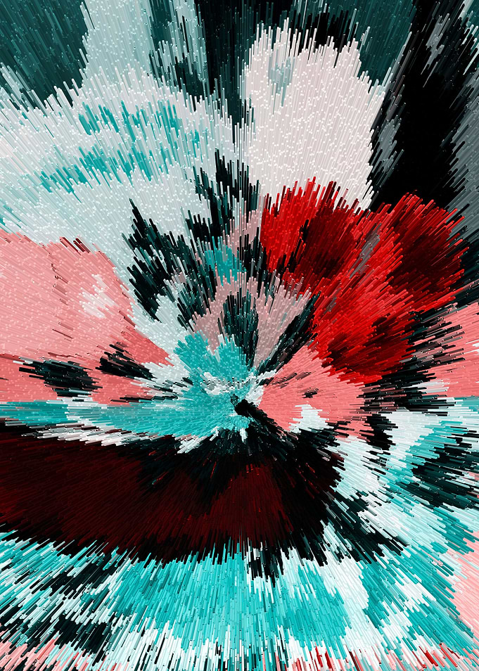 Abstract Acrylic Painting