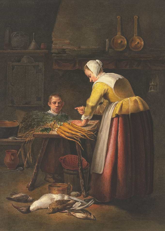 Woman and child
