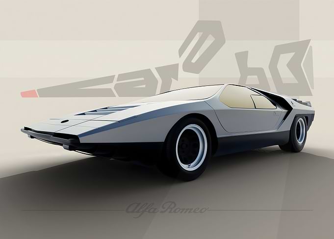 ALFA ROMEO BERTONE CARABO