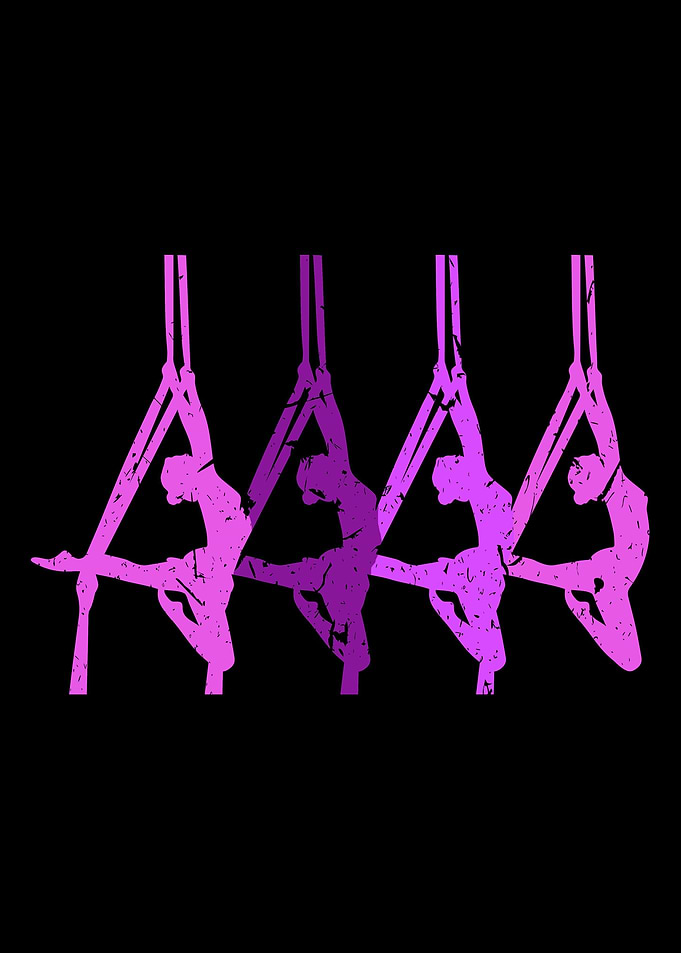 Aerial Silk Acrobatics