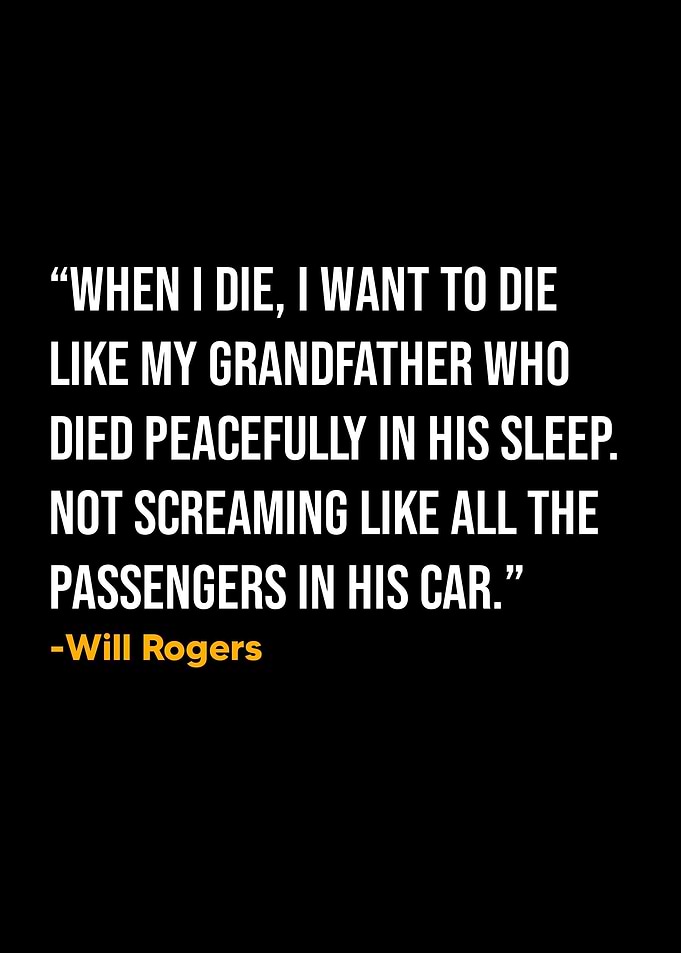 Will Rogers Quotes