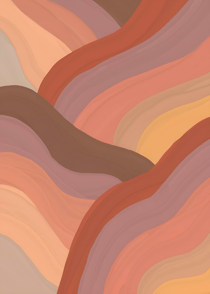 Abstract Pastel Earthy