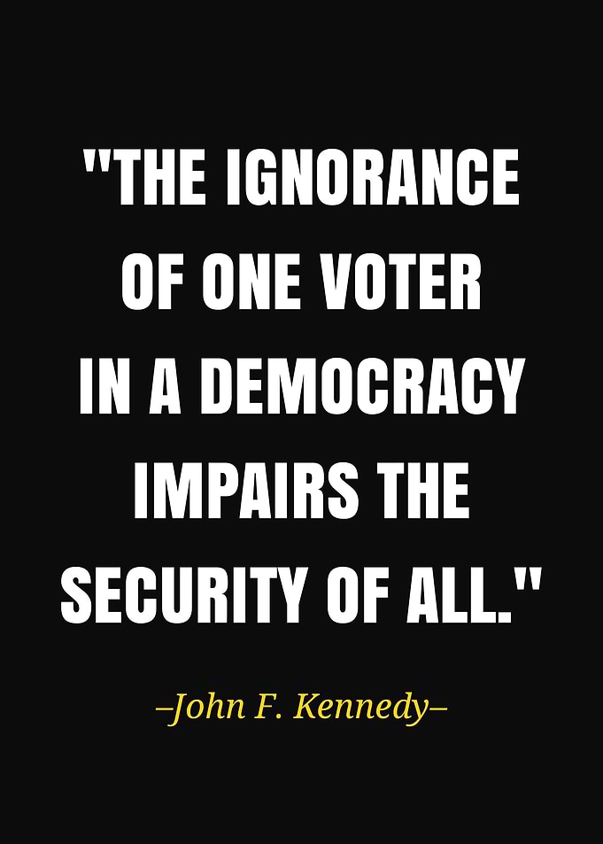John F Kennedy quote