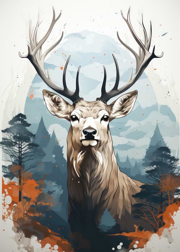 Deer portrait