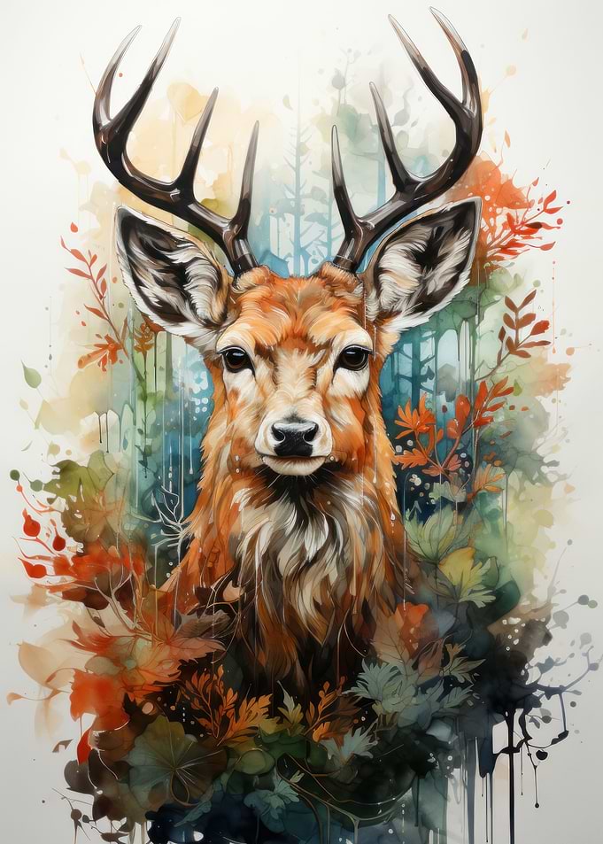 Deer portrait