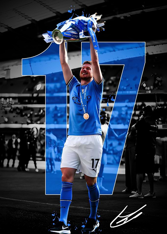 De Bruyne 17 Portrait