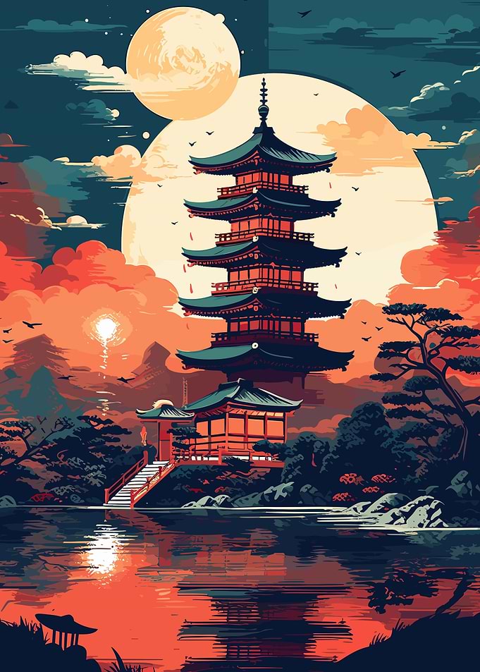 Vintage Japan Landscapes