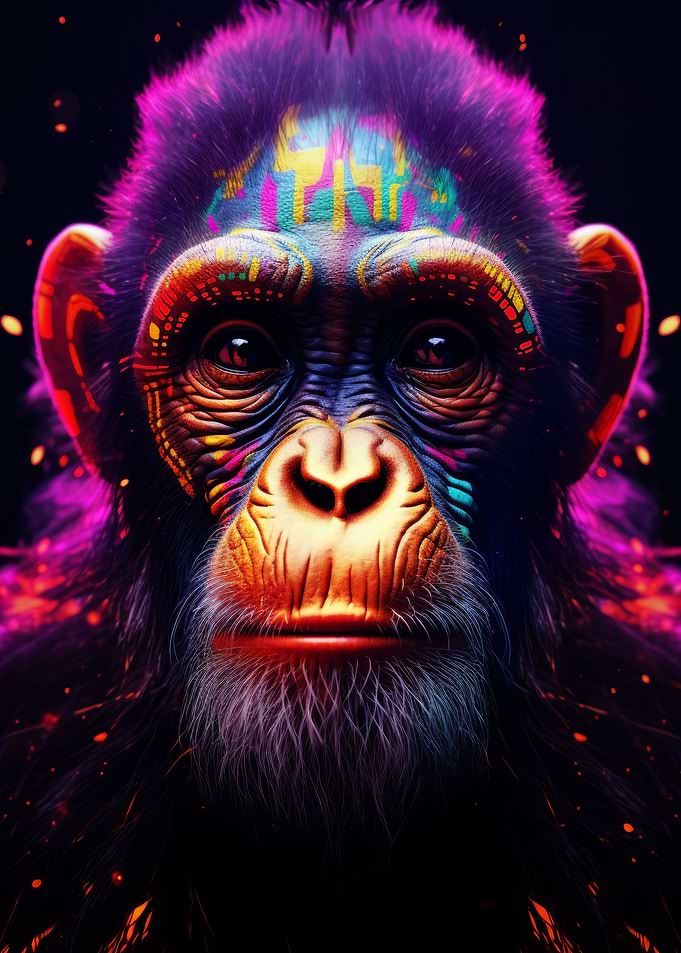 Chimpanzee in Borderlands