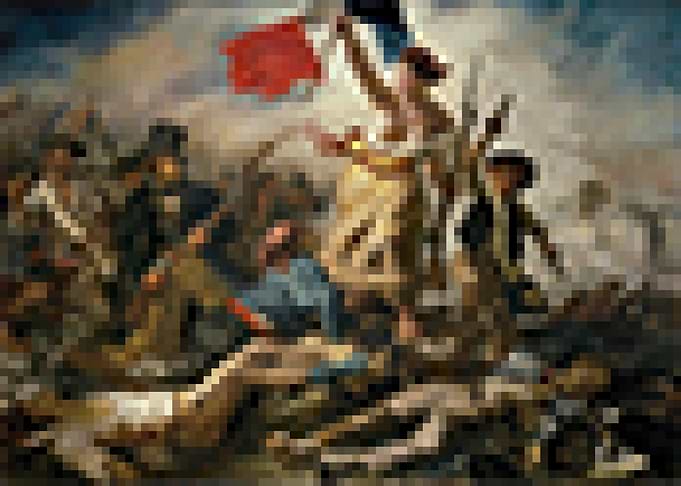 Liberty Leading the Pixel