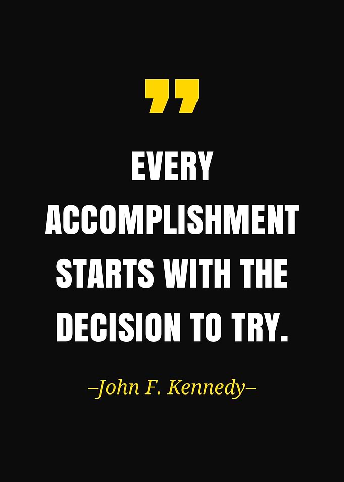 John F Kennedy quote
