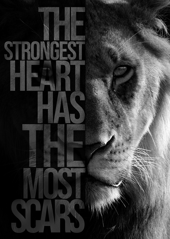 A lion heart