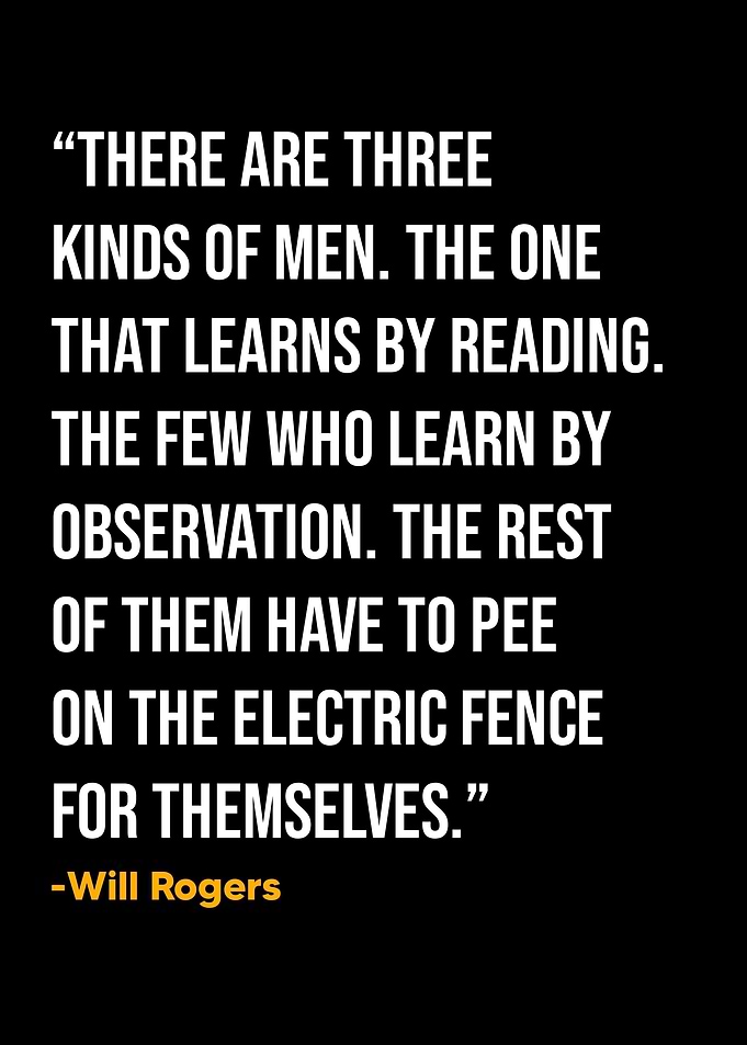 Will Rogers Quotes
