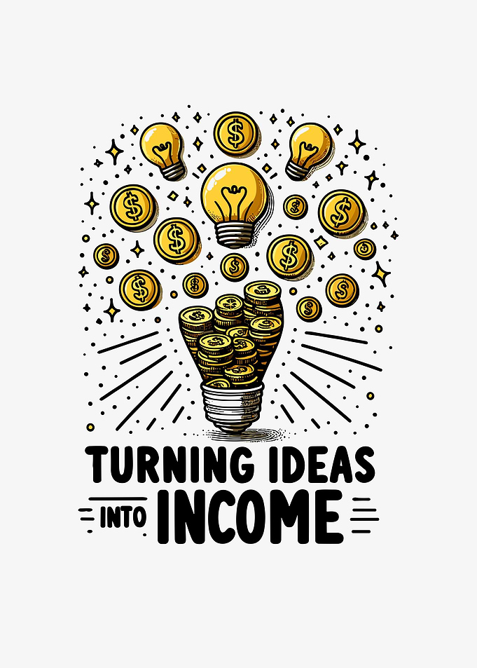 Turning Ideas Into Income