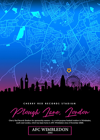 AFC Wimbledon Cherry Red