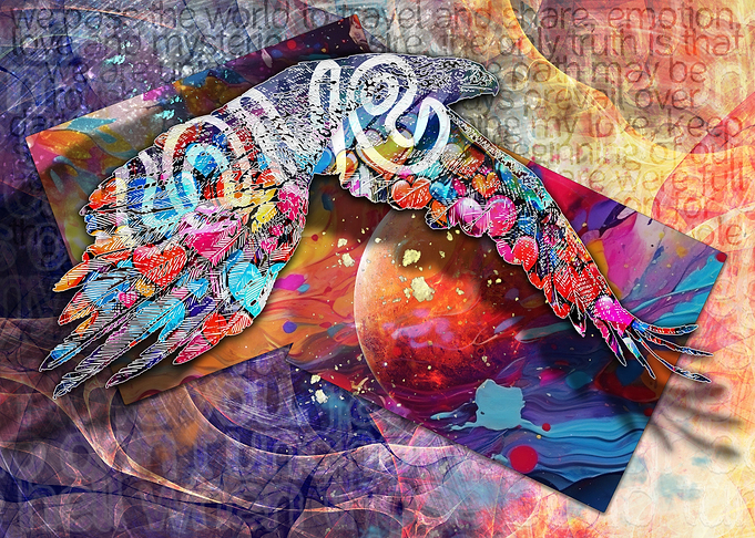 Eagle of love from Mars