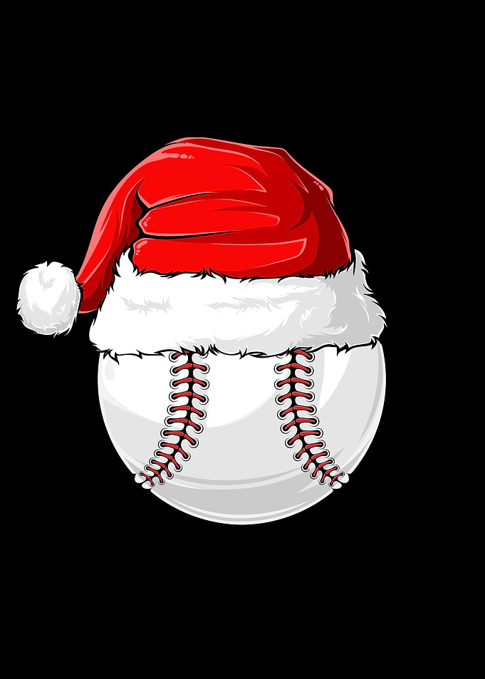 Xmas Hat Baseball