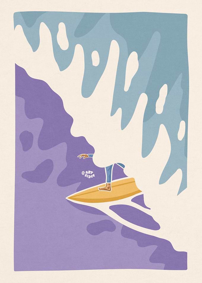 Barrel surfer
