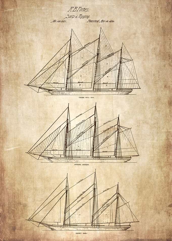 1870 sails and rigging