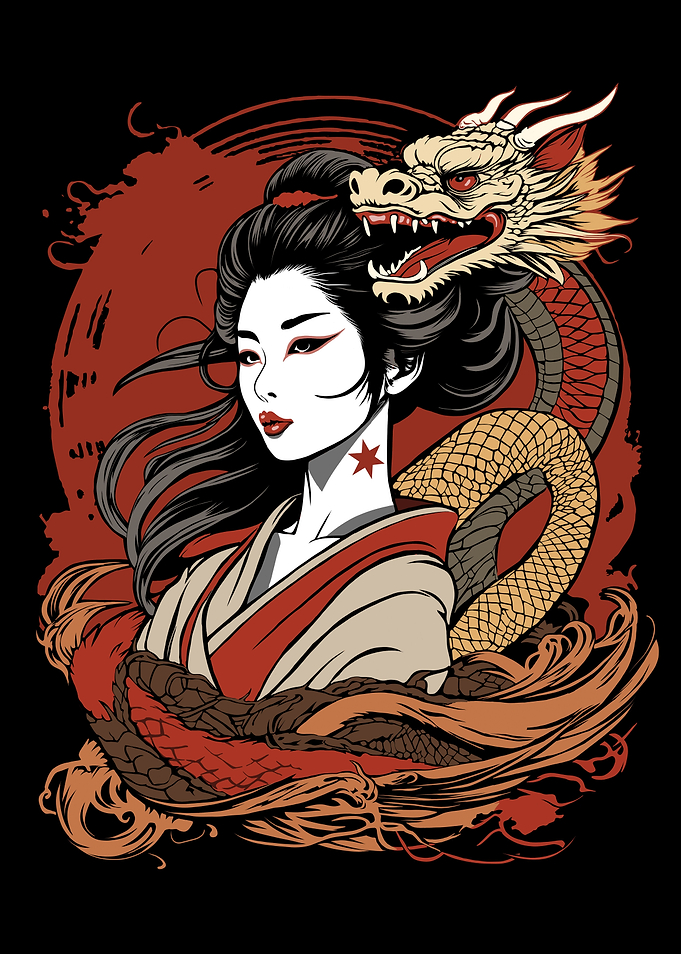 Chinese Dragon Girl