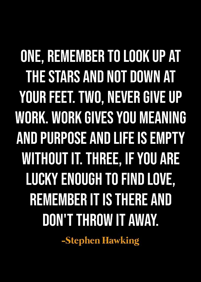 Stephen Hawking quotes
