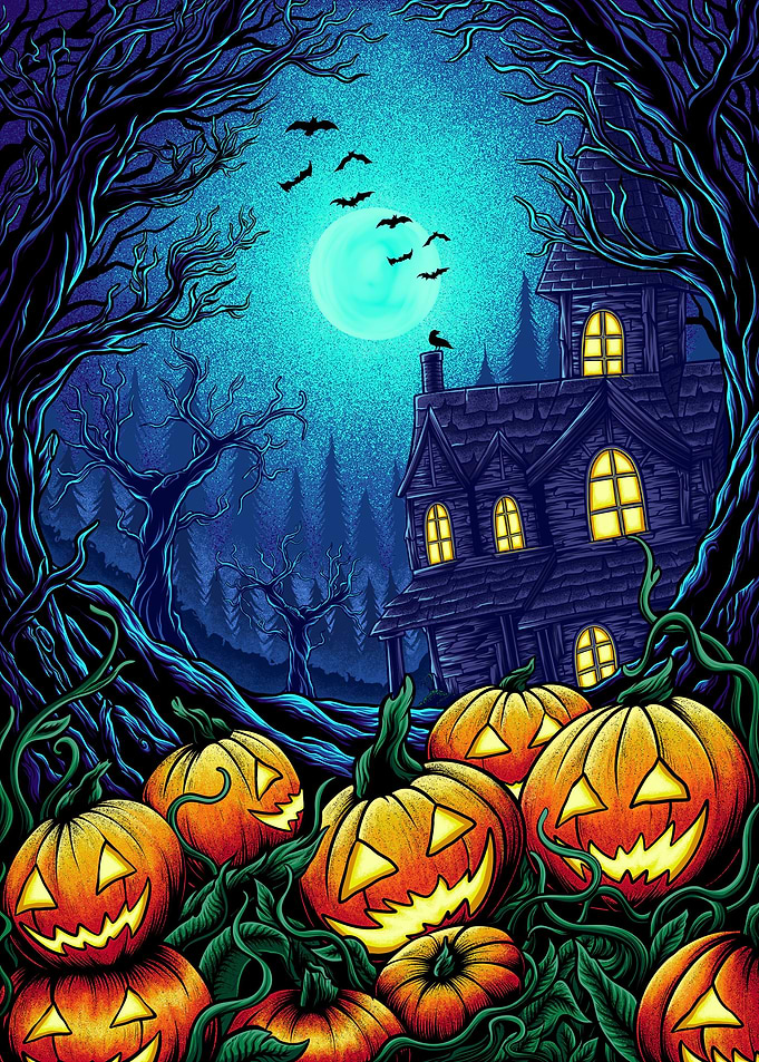 halloween poster artwork