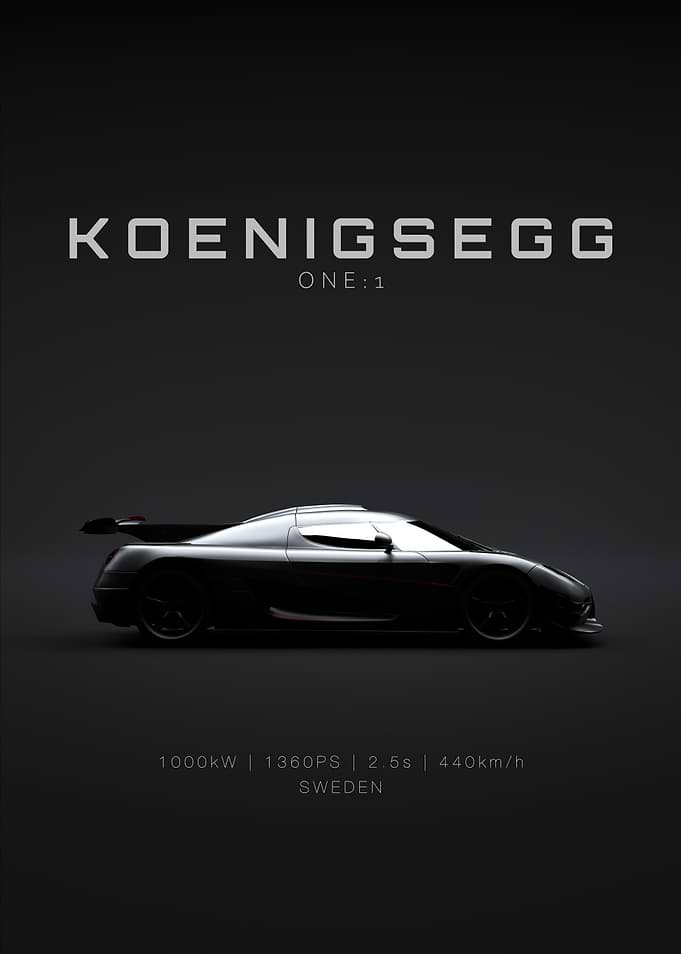 2014 Koenigsegg One 1