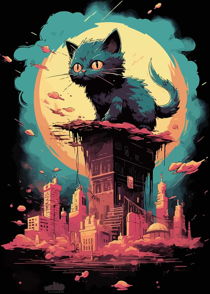 Cat Attacks City